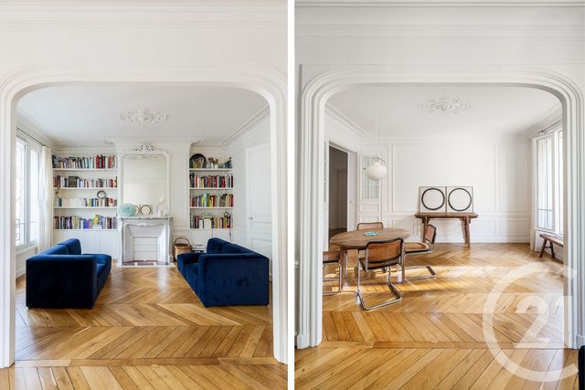 Appartement F4 à vendre - 4 pièces - 93.88 m2 - PARIS - 75002 - ILE-DE-FRANCE - Century 21 Etude Saint-Georges